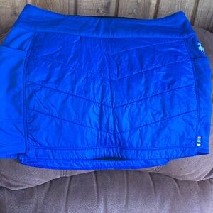 Smartwool Blue Quilted Active Skirt